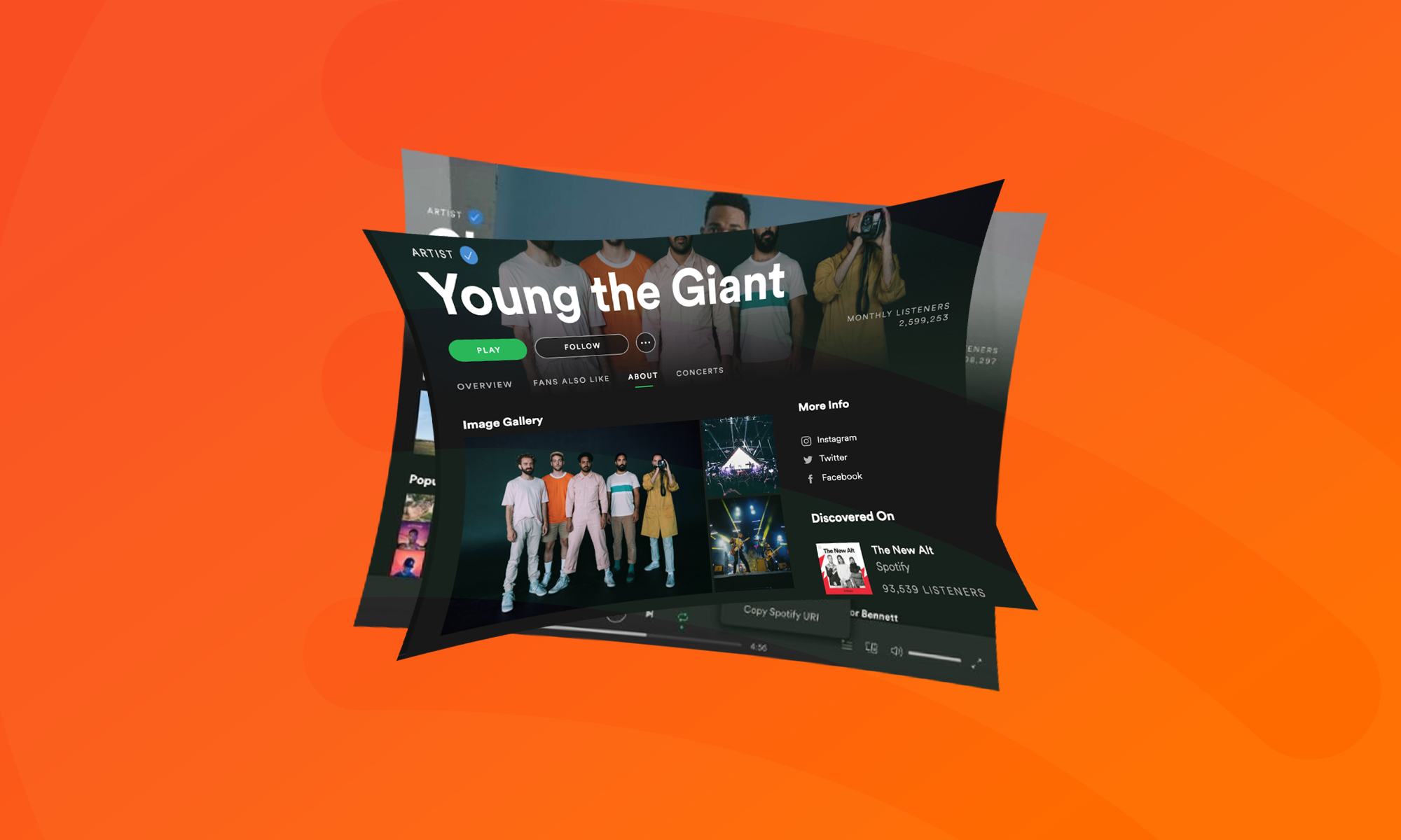 spotify artist profile