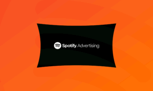 Advertise Music on Spotify